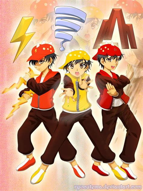 Wah superhero macam boboiboy dan kawan kawan juga. boboiboy