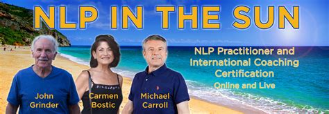 Nlp Practitioner And International Coaching Certification