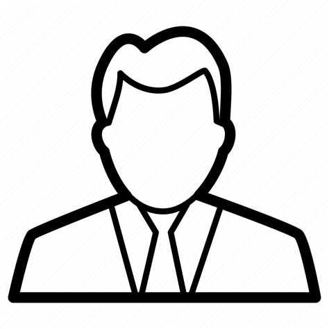 Avatar Businessman Director Manager Worker Icon Download On