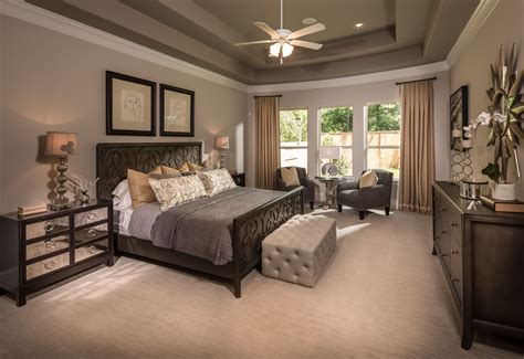 Master Bedroom With Sitting Area Elegant Love The Tufted Bench In 2020 Large Master Bedroom