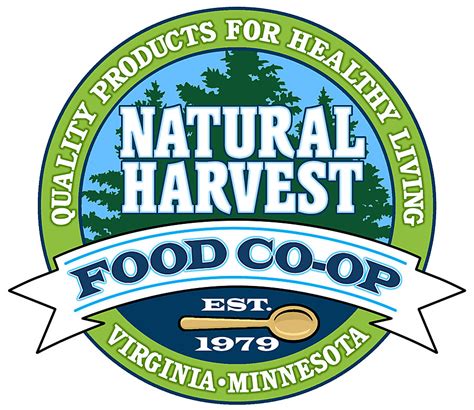 Natural Harvest Food Coop Logo Design