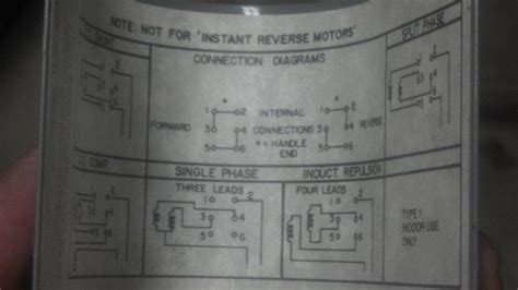 Help on wiring a drum Switch to a single phase 230v motor