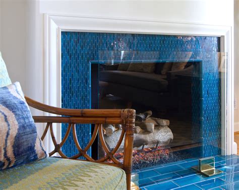 24 Beautifully Tiled Fireplaces