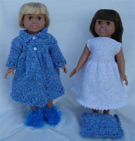 Ravelry Nighttime Casual For 18 Inch Dolls Pattern By Frugal Knitting Haus