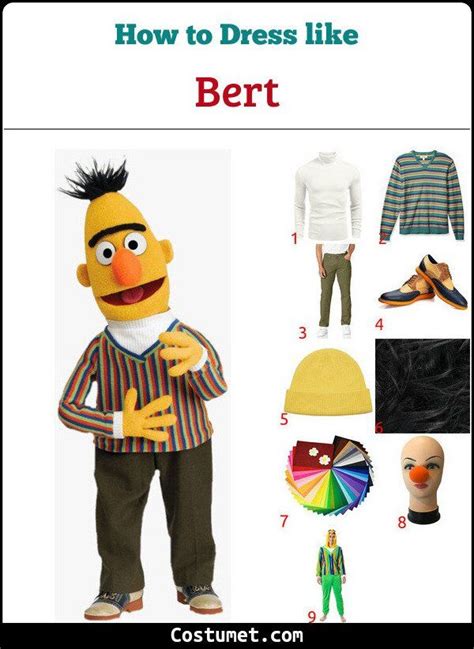 Bert And Ernie Sesame Street Costume For Cosplay And Halloween 2023