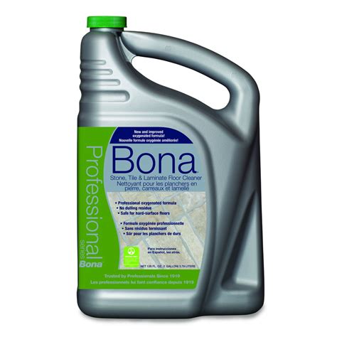 Bona Pro Series Stone Tile And Laminate Floor Cleaner 1 Gal Refill