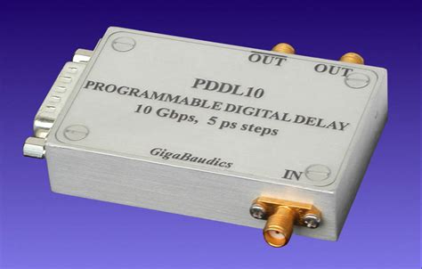 Programmable Digital Delay Line Model Pddl10