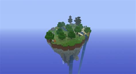 Flying Island Survival Minecraft Map