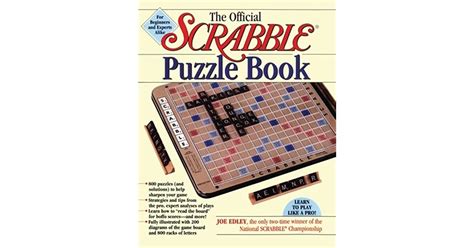 The Official Scrabble Puzzle Book By Joe Edley
