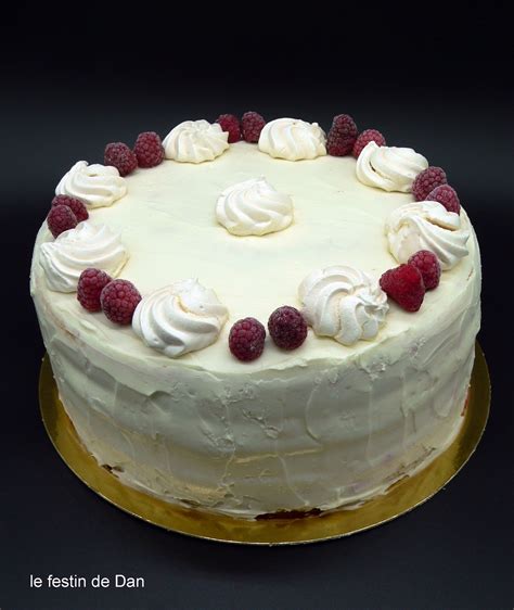 Le Festin de Dan Layer cake Citron Framboises