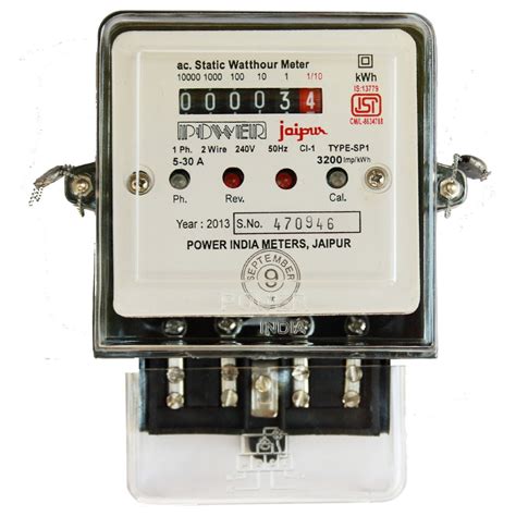 Digital Power Single Phase Static Watt Hour Meter For Residential