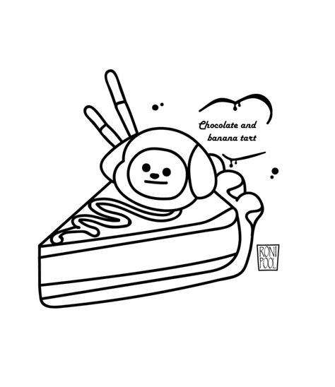 Bt21 coloring pages eat jin. BTS Fanart BT21 cake Chimmy and Jimin - Chibi speed ...