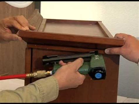 The manufacturer's instructions will show you precisely how to hang cabinet doors once the boxes are installed, but. Crown Molding Installation Instruction - YouTube