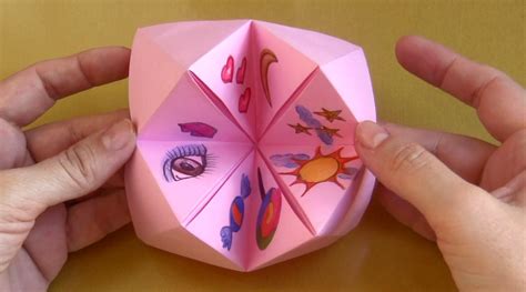 Como Fazer Brinquedo De Papel Vai E Volta De Origami My Crafts And