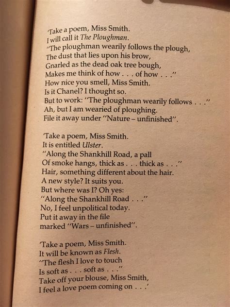 Take A Poemmiss Smith By Roger Mcgough Miss Smith Poems Roger Mcgough
