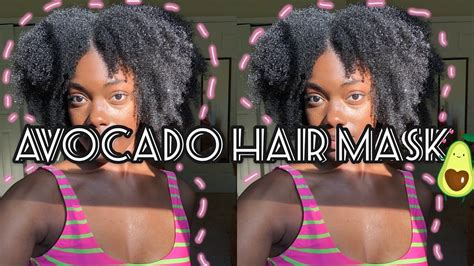 If your a 4c hair girl, i suggest you try this! DIY Avocado Hair Mask | For Low Porosity Hair & Hair Growth - YouTube | Low porosity hair ...