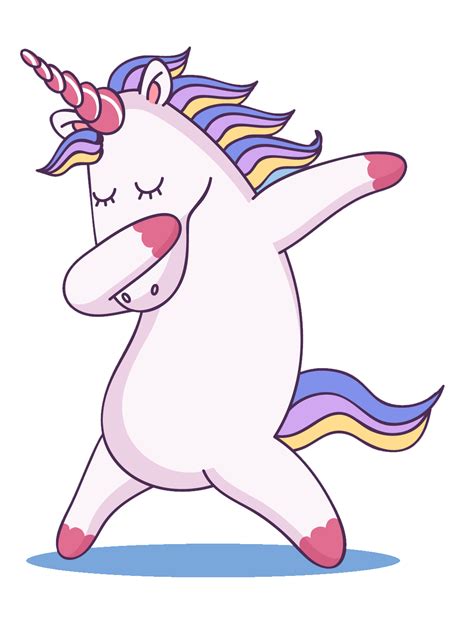 Dabbing Rainbow Unicorn Unicorn Coloring Pages Unicorn Artwork