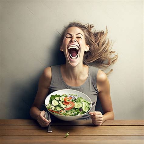 When AI Generates Images Of Women Laughing Alone With Salad