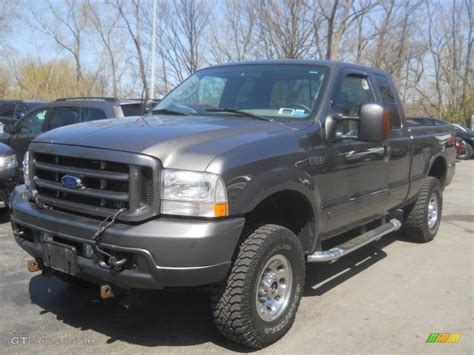 2003 Dark Shadow Grey Metallic Ford F250 Super Duty Fx4 Supercab 4x4