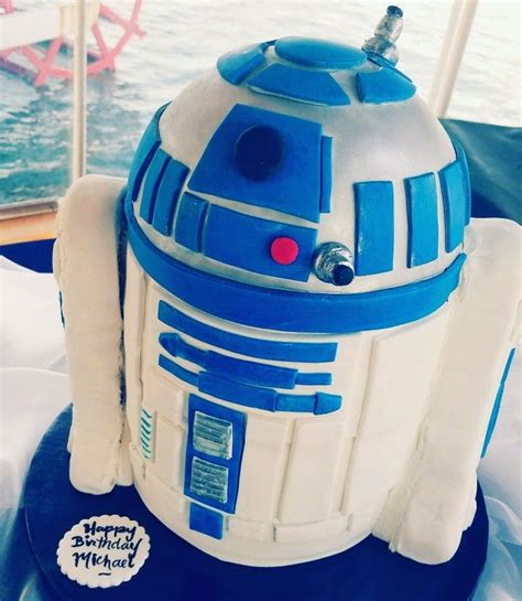 R2d2 cake this cake was upon request of my son dylan for his 13th birthday. R2D2 Cake by San Dimas Cake Co | R2d2 cake, Cake & co ...