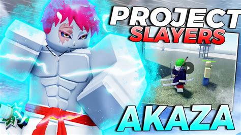 Akaza Bda Leaked Footage In Project Slayers Update 1 Youtube