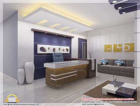 Beautiful 3d Interior Office Designs ~ Kerala House Design Idea
