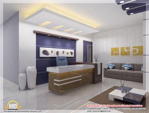 Beautiful 3d Interior Office Designs Kerala Home Design And Floor