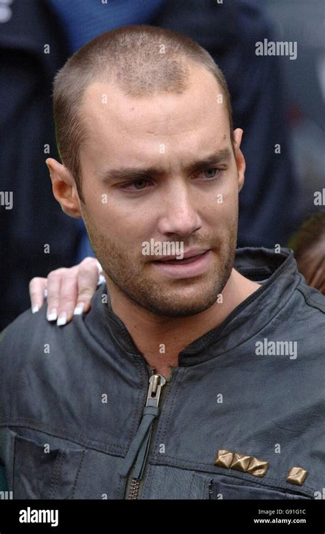Calum Best Speaks To The Media Following The Death Of His Father