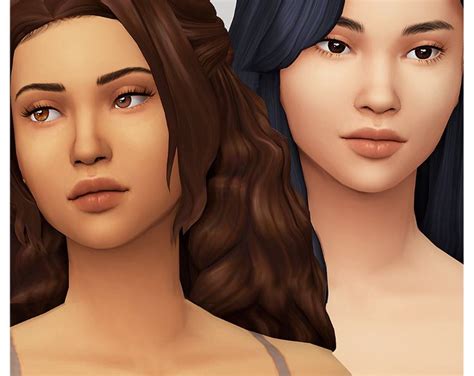 𝘯𝘦𝘴𝘶𝘳𝘪𝘪 Sims 4 Cc Skin Sims Hair The Sims 4 Skin