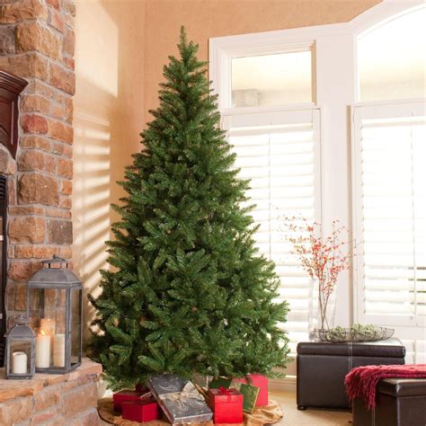 12 Ft Artificial PVC Unlit Chrismas Tree w/Stand - Holiday