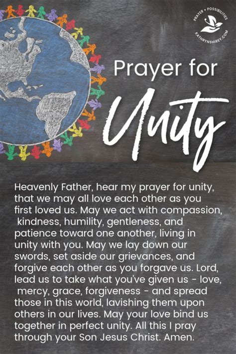 Daily Prayer For Unity Prayer And Possibilities