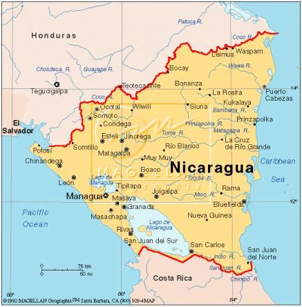 Mapas De Nicaragua Saberia Images