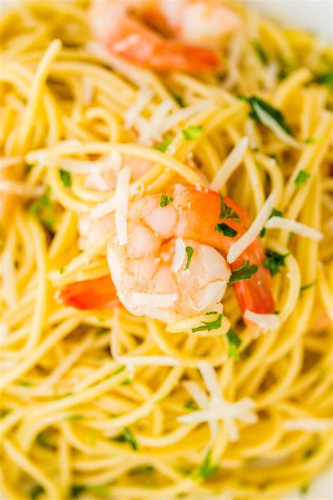 Classic Shrimp Scampi Pasta Food Folks And Fun