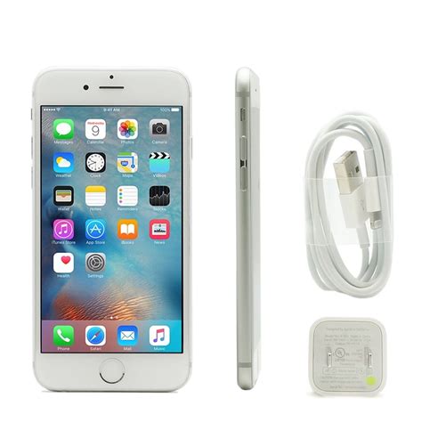Restored Apple Iphone 6 16gb Gsm Factory Unlocked Silver Refurbished