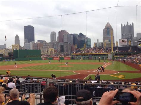 Pnc Park Section 119 Row D Seat 4 Home Of Pittsburgh Pirates