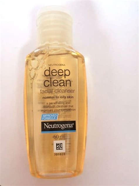 Neutrogena Deep Clean Facial Cleanser Review