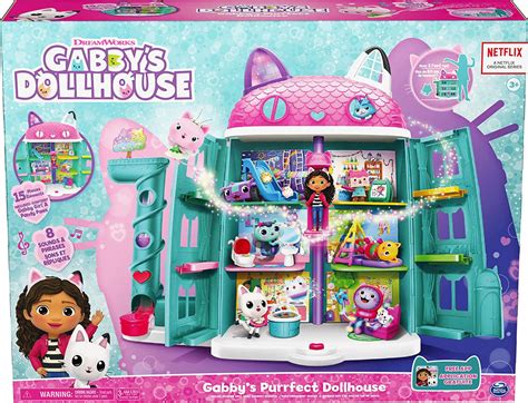 Gabbys Dollhouse Gabbys Purrfect Dollhouse Playset Over 2 Feet Tall Spin Master Toywiz