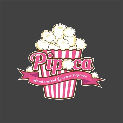 Printable Popcorn Logo