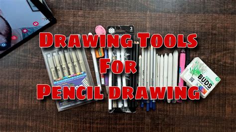 My Drawing Tools For Beginners Youtube