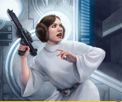 Leia Organa Wallpaper Star Wars Illustration New Star Wars Star