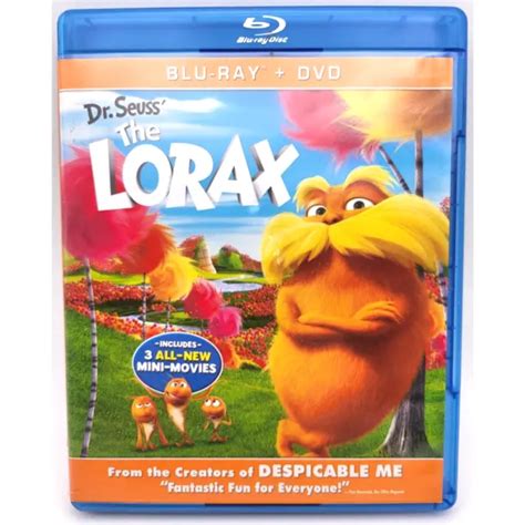Dr Seuss The Lorax Blu Ray Dvd 2 Disc Set Devito Renaud Free