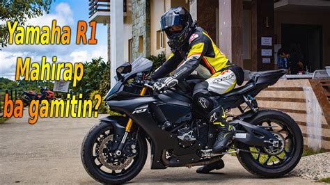 Raven black with 600cc 4 cylinder engine one owner, never been dropped or laid down odometer 3025 miles oil changed last season chain cleaned recently tires and brakes are in. Riding a Yamaha R1 in Metro Manila - YouTube