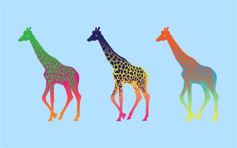 Download animals hd wallpapers, desktop backgrounds available in various resolutions to suit hdwallpapers.net is a place to find the best wallpapers and hd backgrounds for your computer. giraffes, Colorful, Animals Wallpapers HD / Desktop and ...