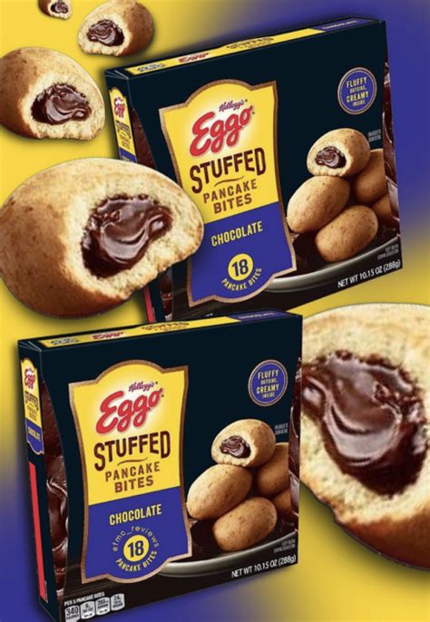 Eggo Is Releasing Stuffed Pancake Bites That Ooze With Chocolate