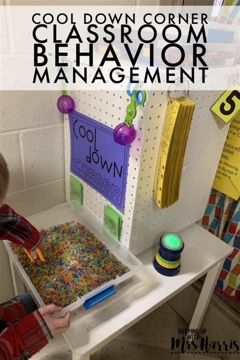 Classroom Cool Down Corner To Help With Problem Behavior Before It