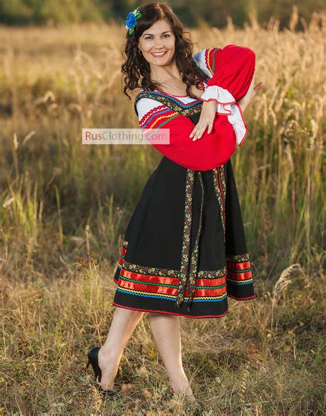 Russian Fancy Dress Anuta Folk Russian Clothing