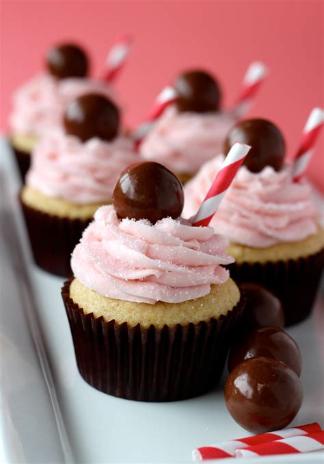 2,013 free images of cupcakes. Strawberry Malt Cupcakes - Your Cup of Cake