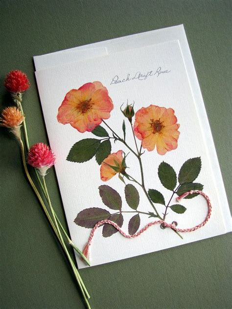 When a card's name appears in its text box. Pressing Flowers for Card Making - Card Making World