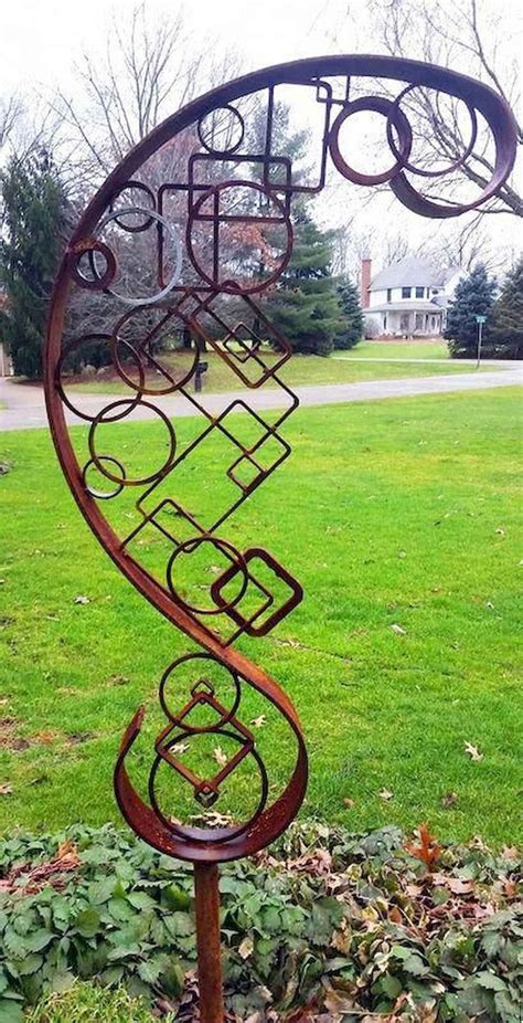 70 Best Metal Garden Art Design Ideas For Summer Metal Garden Art