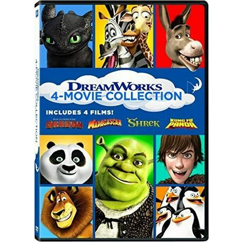 Dreamworks 4 Movie Collection Dvd